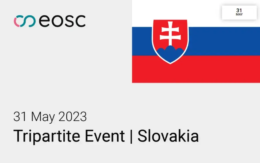 eosc tripartite event, slovaquia eosc tripartite event, slovaquia